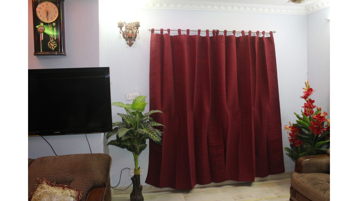 Curtain Red Chocolate