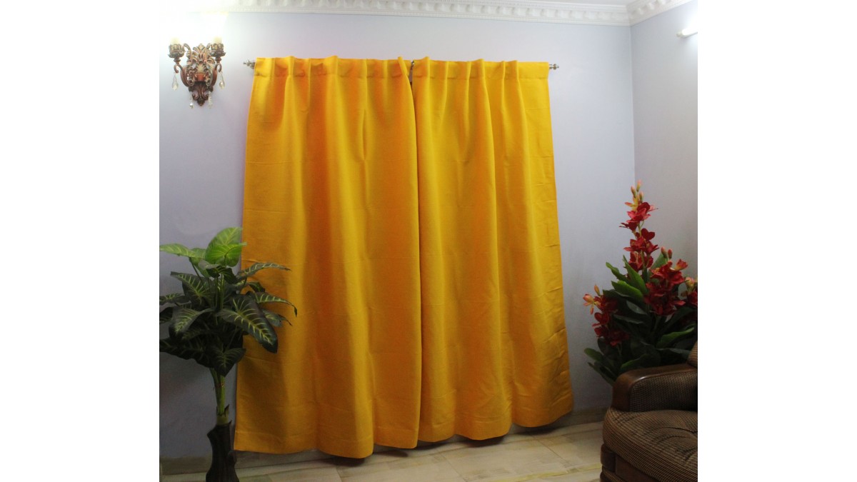 Curtain Yellow