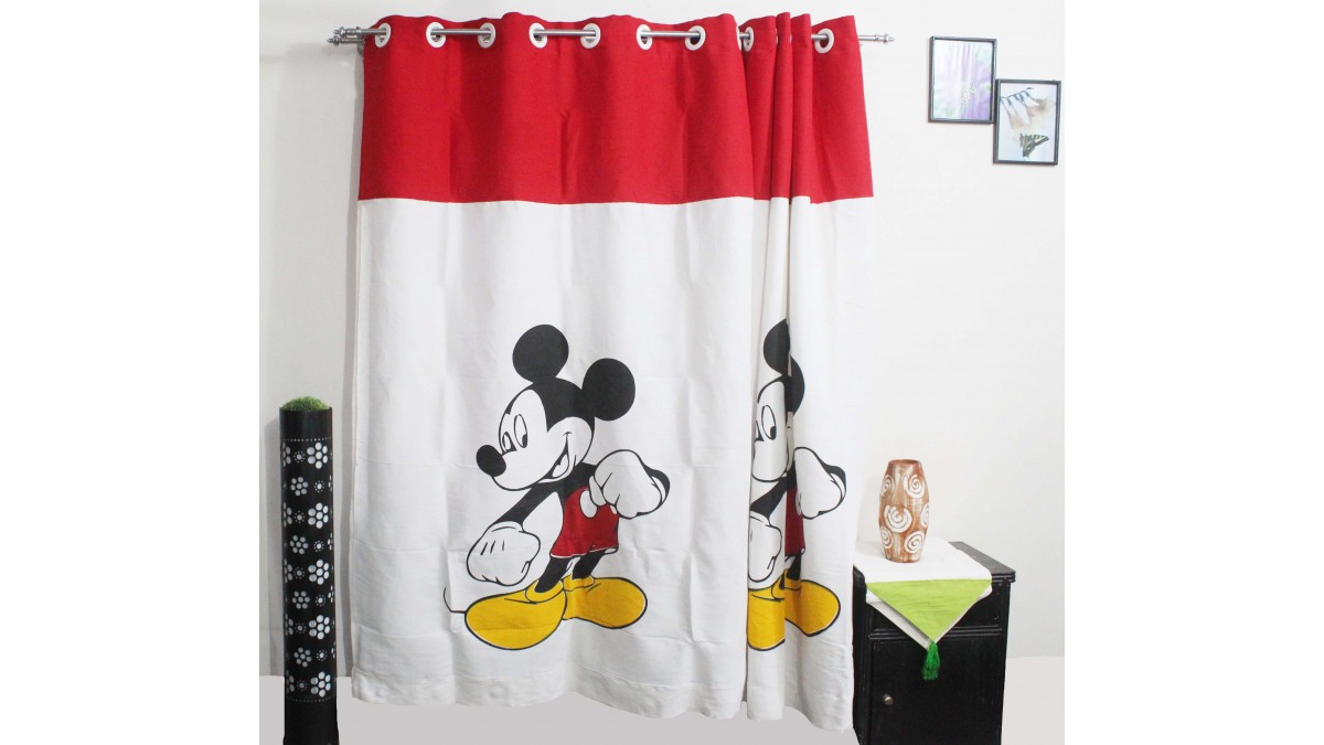 Curtain Mickey Mouse